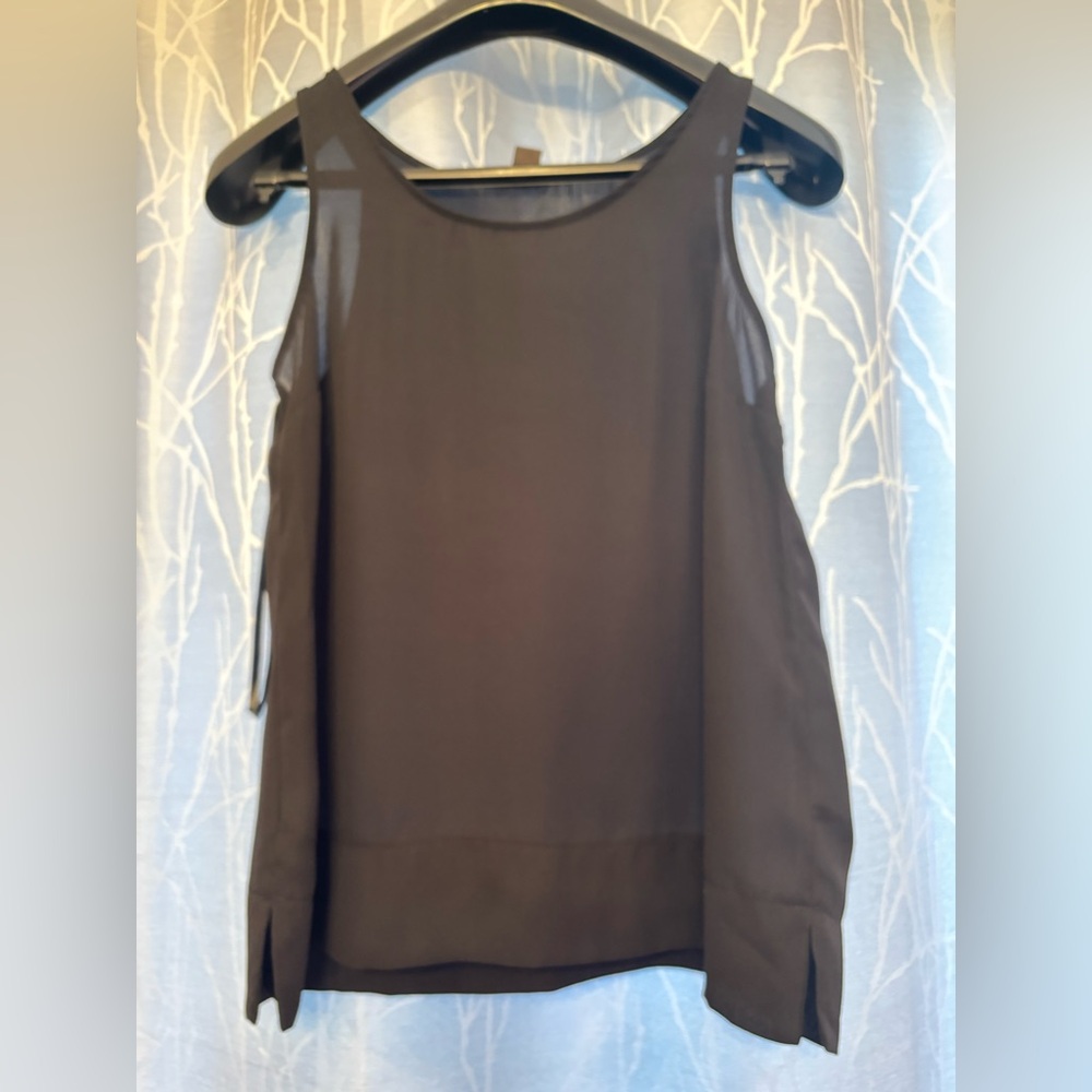 Primark Tan Black Sleeveless Tank Top